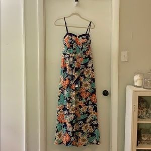 Floral romper dress